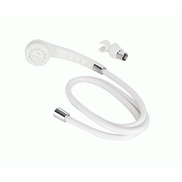 Boston Harbor B1089WH Hand-Held Showerhead with 3-Spray Settings, White