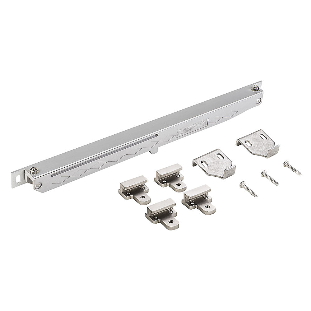 National Hardware N187-082 Sliding Door Hardware Soft Close, Satin Nickel