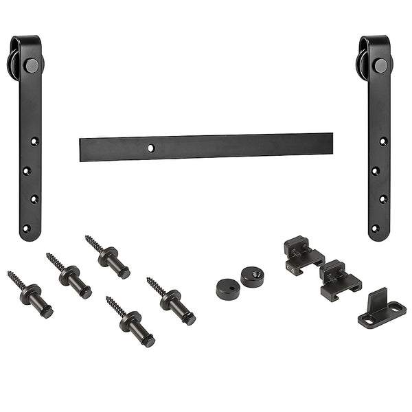 National N186-902 Sliding Door Hardware Strap Mount Mini Kit, Oil Rub Bze, 48"