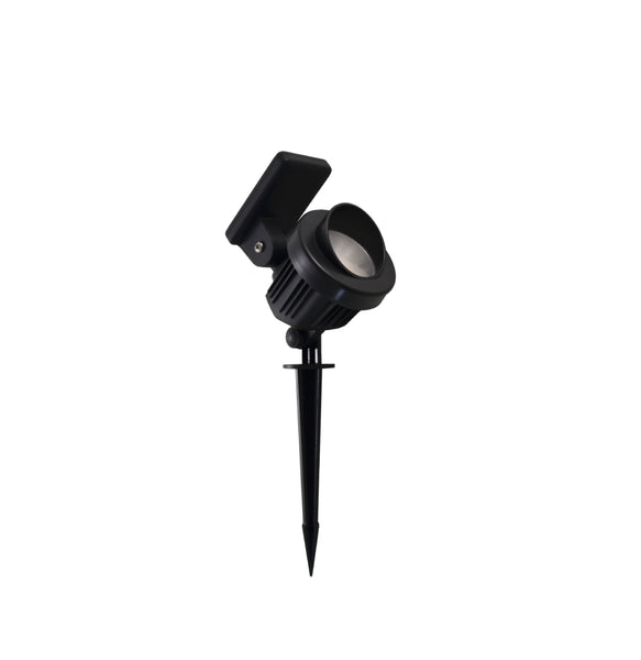 Power Zone O-L-75-D Dusk-To-Dawn Solar Landscape LED Spotlight, 75 Lumens