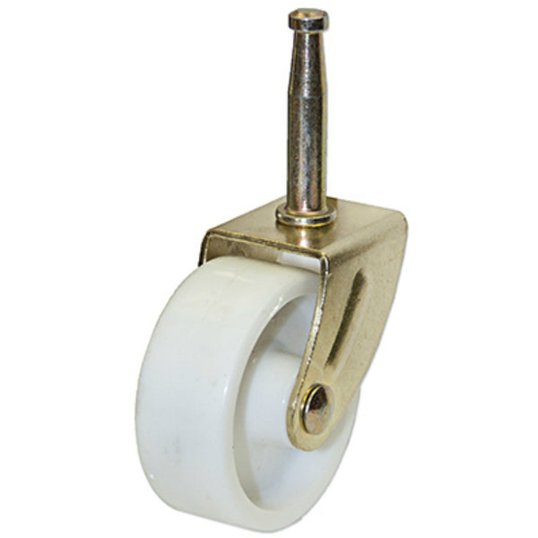 Richelieu America F32254TV Light-Duty Furniture Wheel Caster, White, 2", 2-Pack