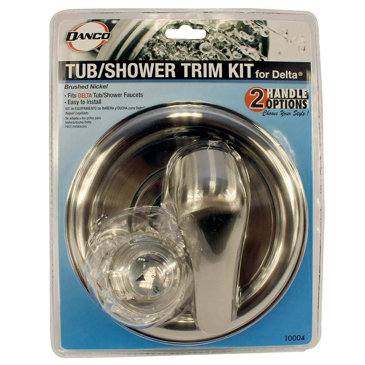 Danco 10004 Tub/Shower Trim Kit for Moen, Brushed Nickel