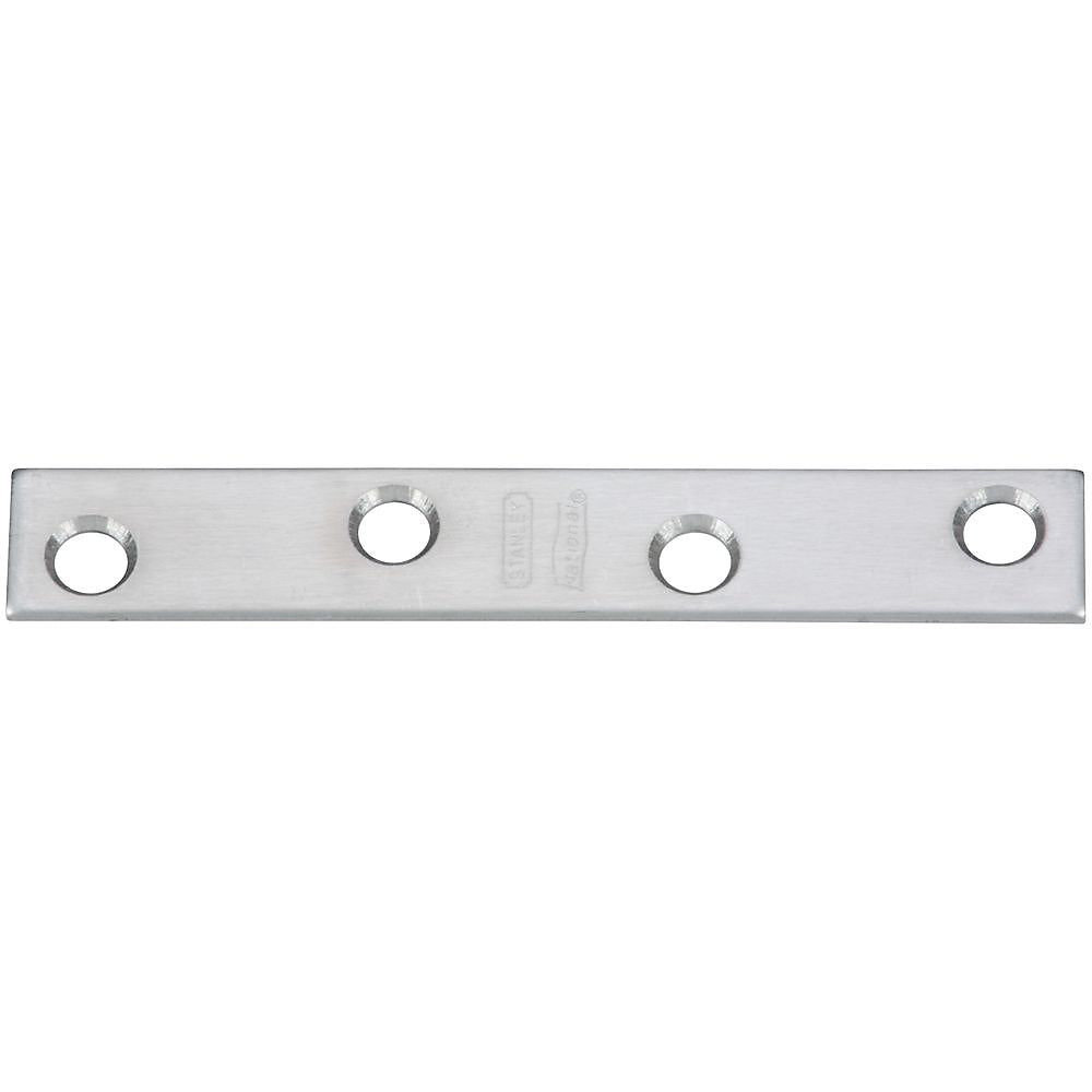 National Hardware N348-375 Stainless Steel Mending Brace, 4" x 5/8"