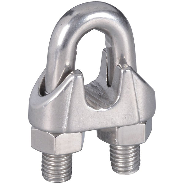 National Hardware N348-938 Wire Cable Clamp, Stainless Steel, 1/2"