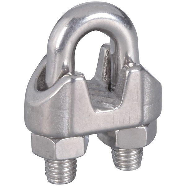 National Hardware N348-912 Wire Cable Clamps, Stainless Steel, 5/16"