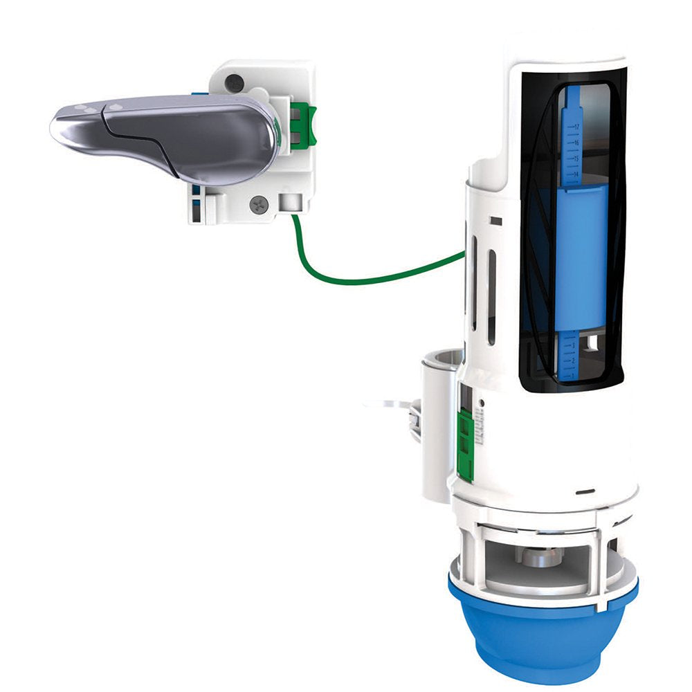 Danco HYR271T HydroRight Dual Flush Valve with Lever Handle, Plastic