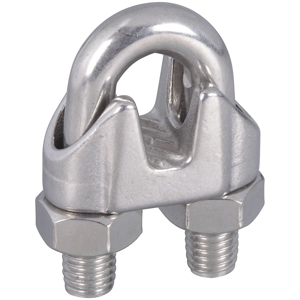 National Hardware Stainless Steel Wire Cable Clamp National Hardware Stainless Steel Wire Cable Clamp