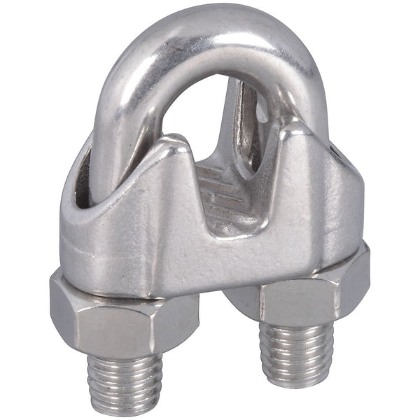 National Hardware N348-920 Wire Cable Clamp, Stainless Steel, 3/8"
