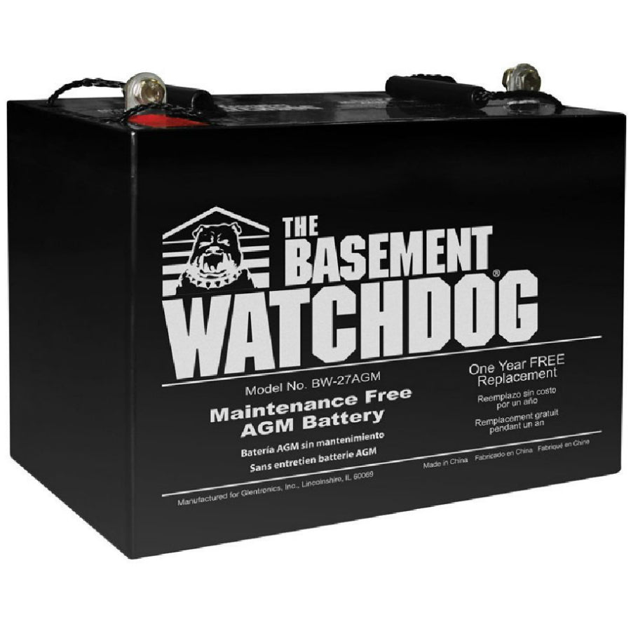Basement Watchdog BW-27AGM Maintenance Free AGM Battery