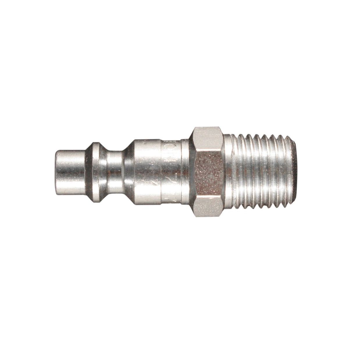 Milton S-727 Male M Style Plugs, 1/4" NPT, 2-Pack