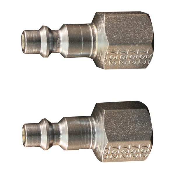 Milton S-732 Female M Style Plugs, 3/8" NPT, 2-Pack