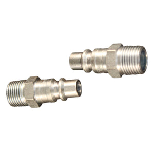 Milton S-1837 Male H Style Plugs, 3/8" NPT, 2-Pack