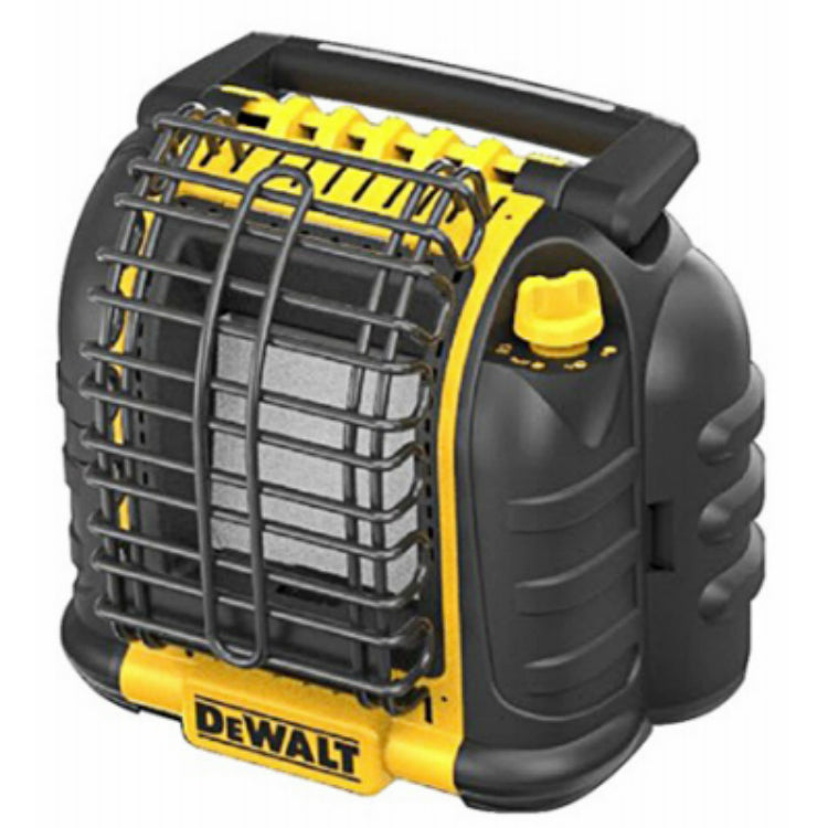 DeWalt F332000 Cordless Portable Propane Radiant Heater, 12000 BTU