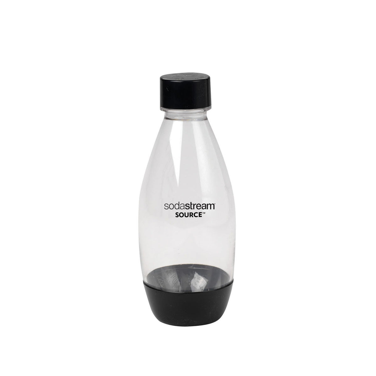 SodaStream 1748221010 Black Source Carbonating Bottles, 0.5 L, 2 Pack