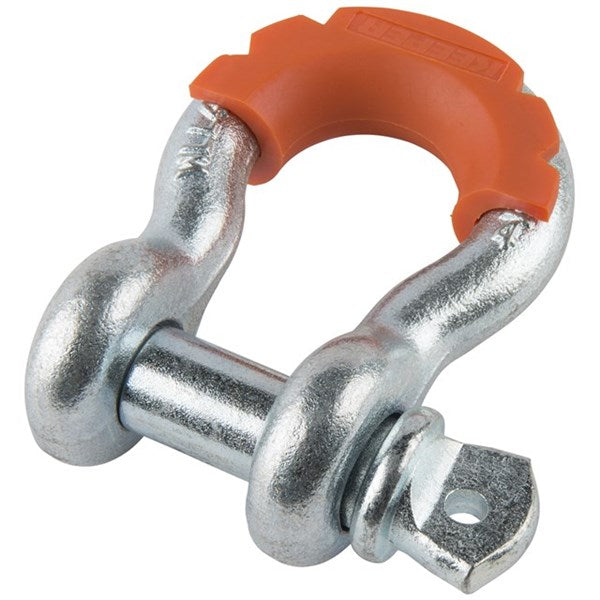 Keeper KWA14618 Bow Shackle with Molded Isolator, 4-1/2 Ton, 3/4"
