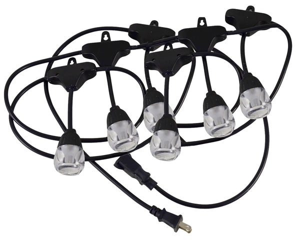 PowerZone O-820-24 LED String Lights with 24 Bulbs, 1920 Lumens