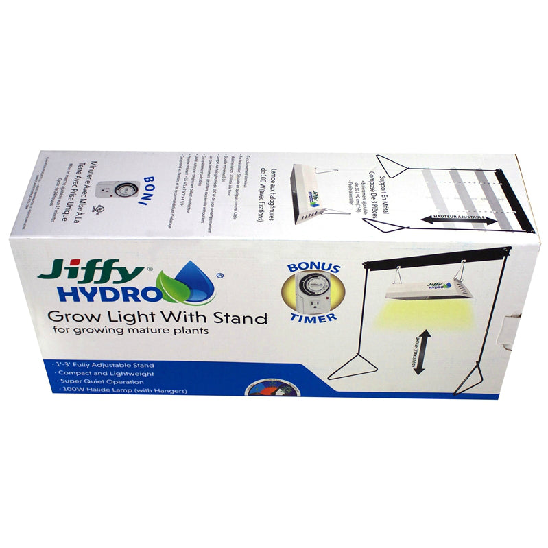 Jiffy JHPROLIGHT-2 Hydro Grow Light with Stand