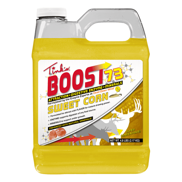Tink’s W4103 Boost 73 Deer Lure Attractant, Sweet Corn, 4.8 Lbs