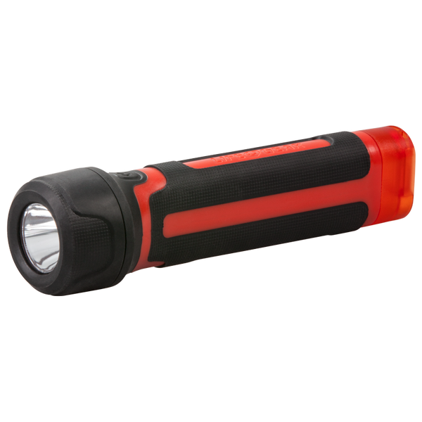 Life Gear BA38-60633-RED Stormproof Signal Light w/ Whistle Tail-Cap, 120 Lumens