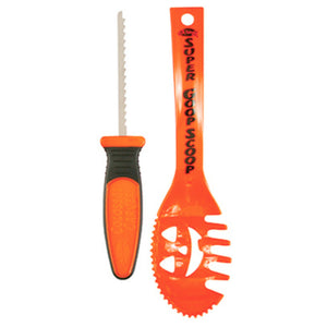 Fun World 94692 Halloween Pumpkin Pro Colossal Carving Tools, Assorted, 2-Piece