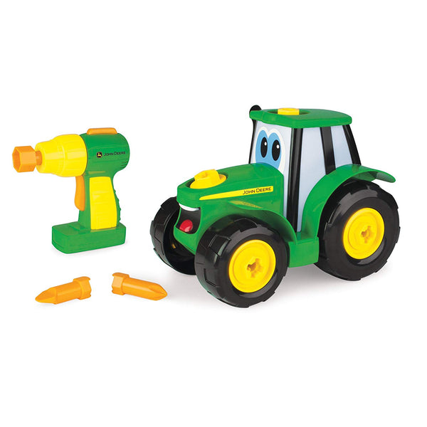 John Deere 46655 Build-A-Johnny Tractor, 16-Pieces