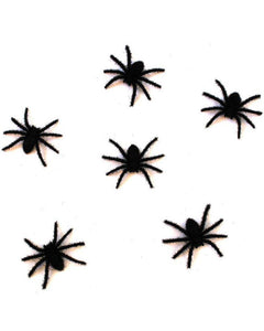 Fun World 91074K Halloween Mini Hairy Spider, Black