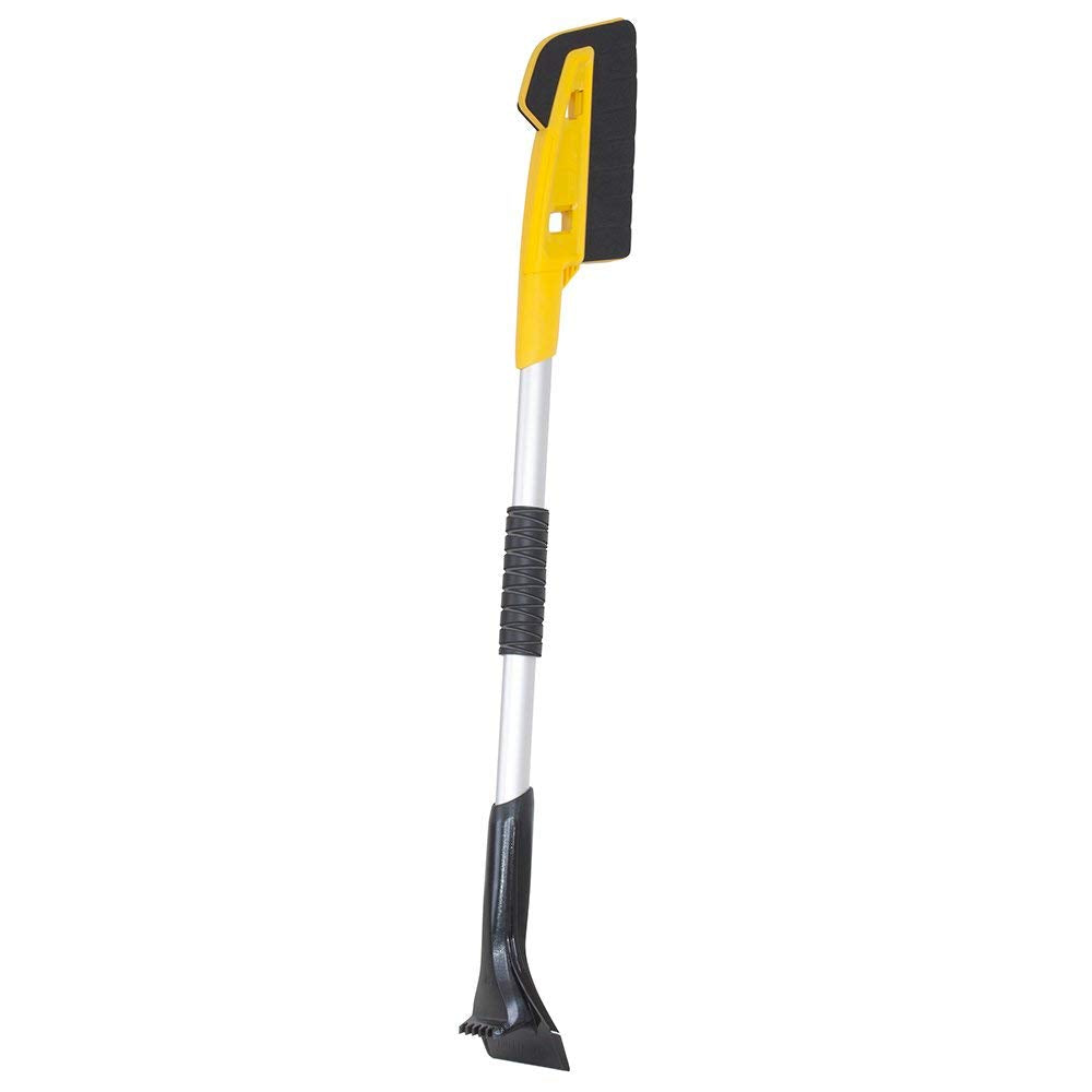 True Temper ABTT3612 Scratch-Free Snow Brush with End Scraper, 36"