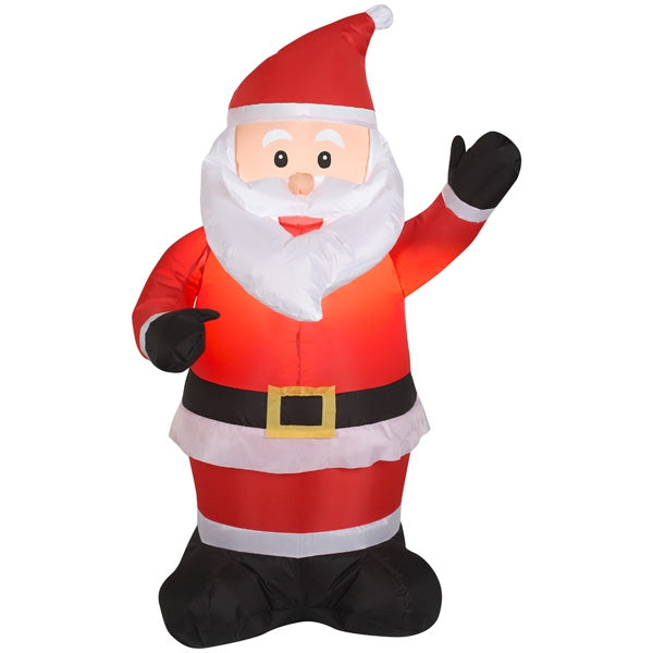 Gemmy 87644 Christmas Airblown Santa Claus, 4 Feet Tall