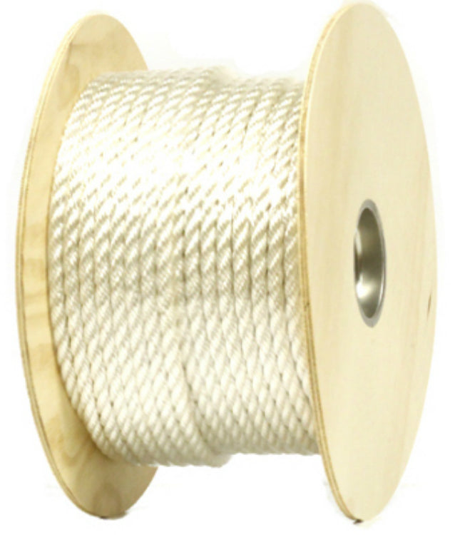 Mibro 644541TV Multi-Purpose Twisted Nylon Rope, 1/2" x 250'