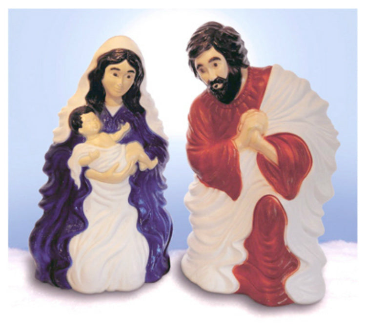Union Products 74100 Blow Mold Nativity Set Christmas Decoration, 28"