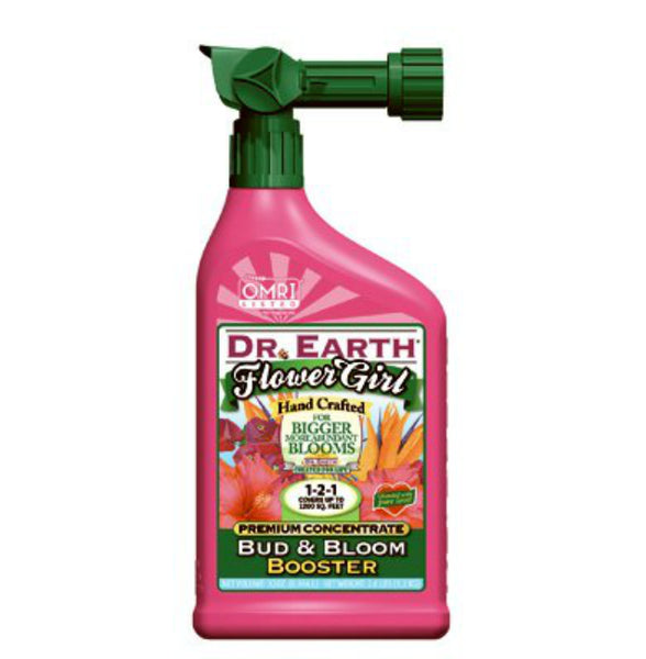 Dr. Earth 1036 Flower Girl Premium Bud & Bloom Booster Fertilizer, 32 Oz