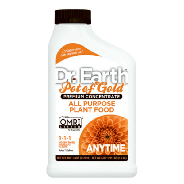 Dr. Earth 439 Pot Of Gold All Purpose Plant Food Concentrate, 24 Oz