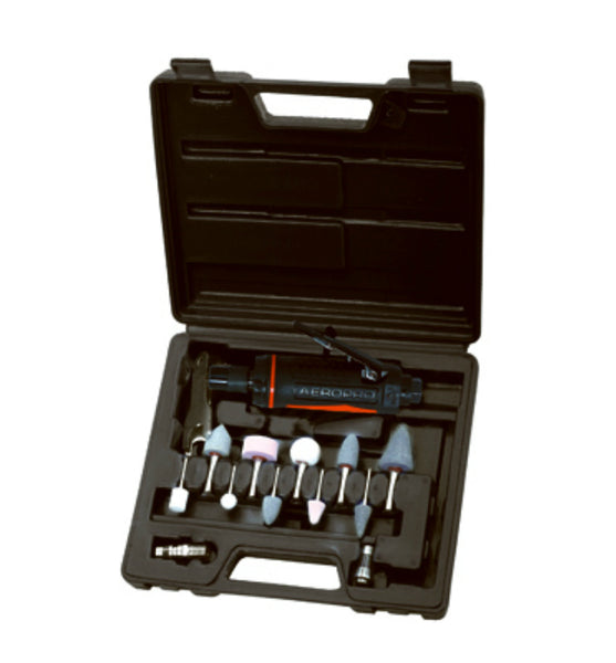 Master Mechanic 1202S1115 Straight Die Grinder Kit with Aluminum Housing, 1/4"