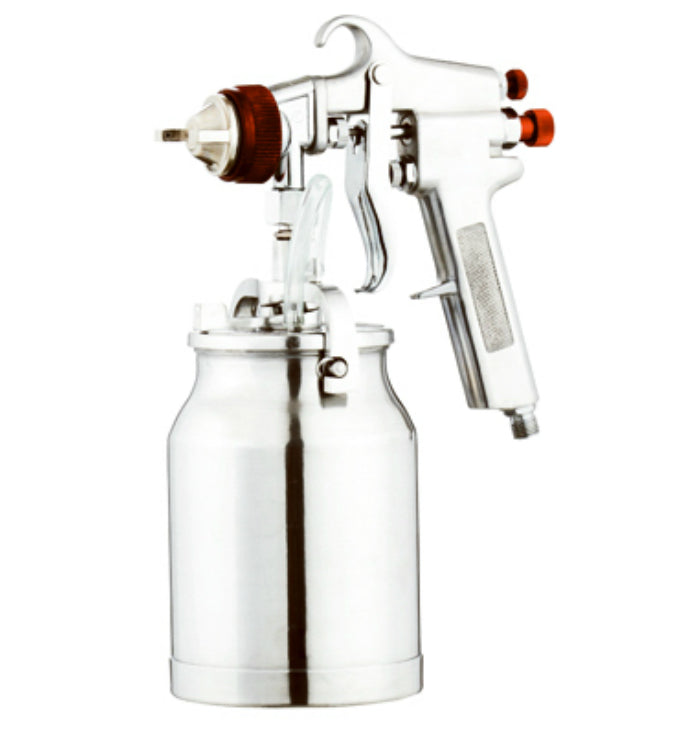 Master Mechanic 1202S1127 Siphon Feed Spray Gun with Spray Cap, 1000CC