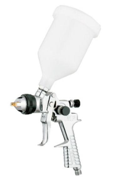 Master Mechanic 1202S1128 HVLP Gravity Feed Spray Gun with Air Regulator, 600 CC