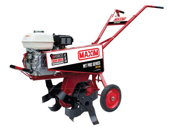 Maxim RMT55H PRO Series Tiller with Slasher Tines, 72 RPM