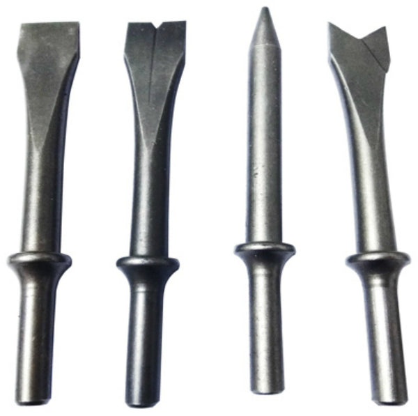 Master Mechanic 1204S323 Air Chisel Set, 4 Piece