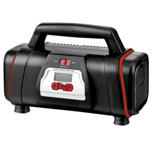 Master Mechanic 1203S470 Home/Auto Inflator w/ Pressure Valve Adaptor, 12V/120V