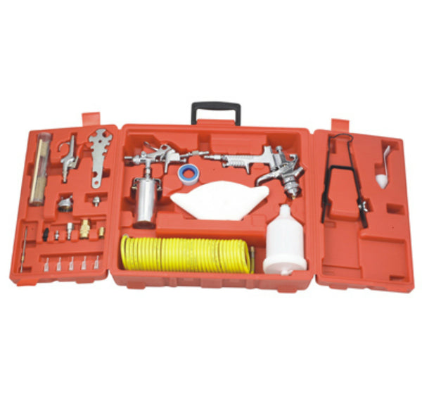 Master Mechanic 1202S1129 Spray Gun Kit, 44 Piece