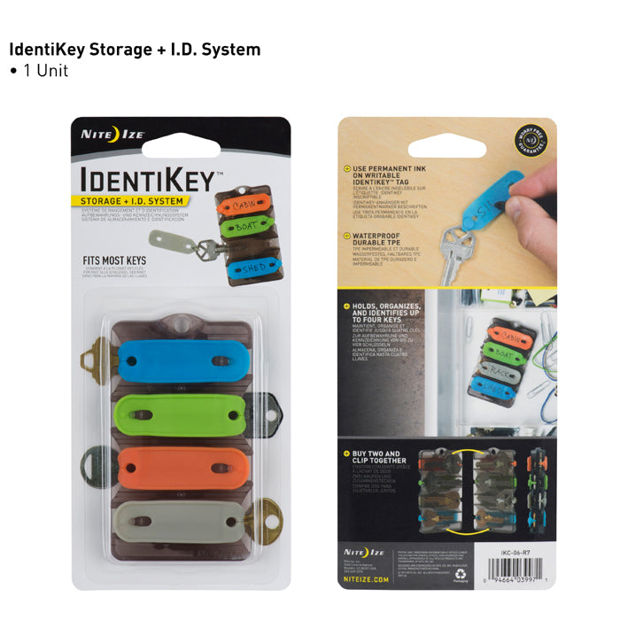 Nite Ize IKC-06-R7 IdentiKey Card Storage & ID System