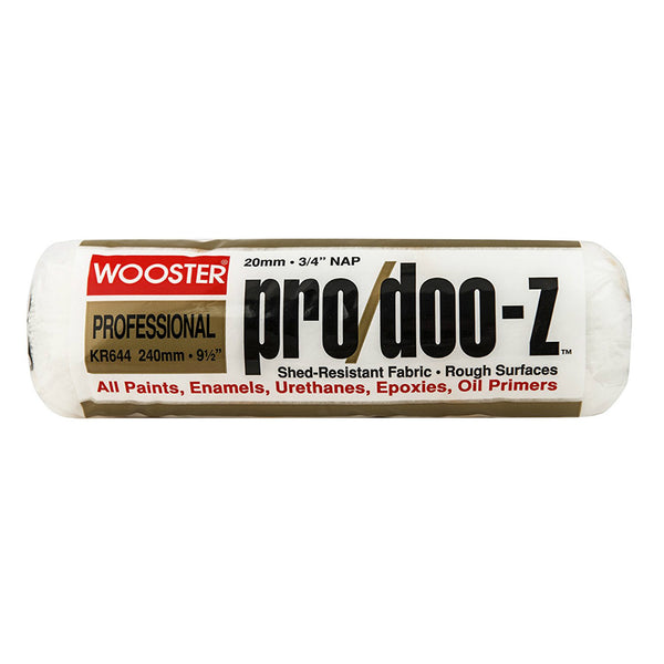 Wooster KR644-9-1/2 PRO/DOO-Z Smooth Paint Roller Cover, 9-1/2", 3/4" NAP