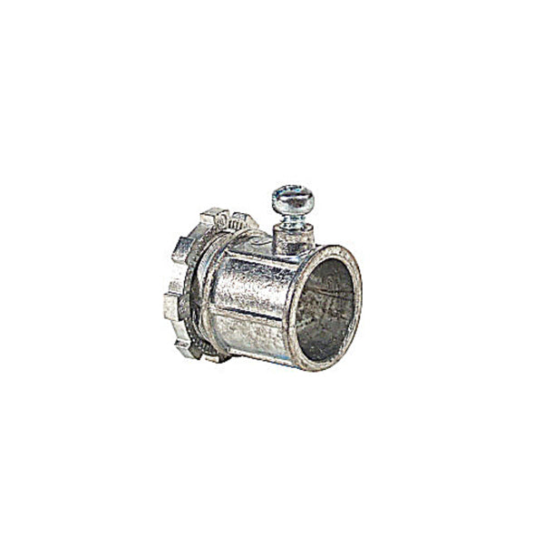Iberville 5008M2 Non-Insulated EMT Set Screw Connector, Zinc Alloy, 1"