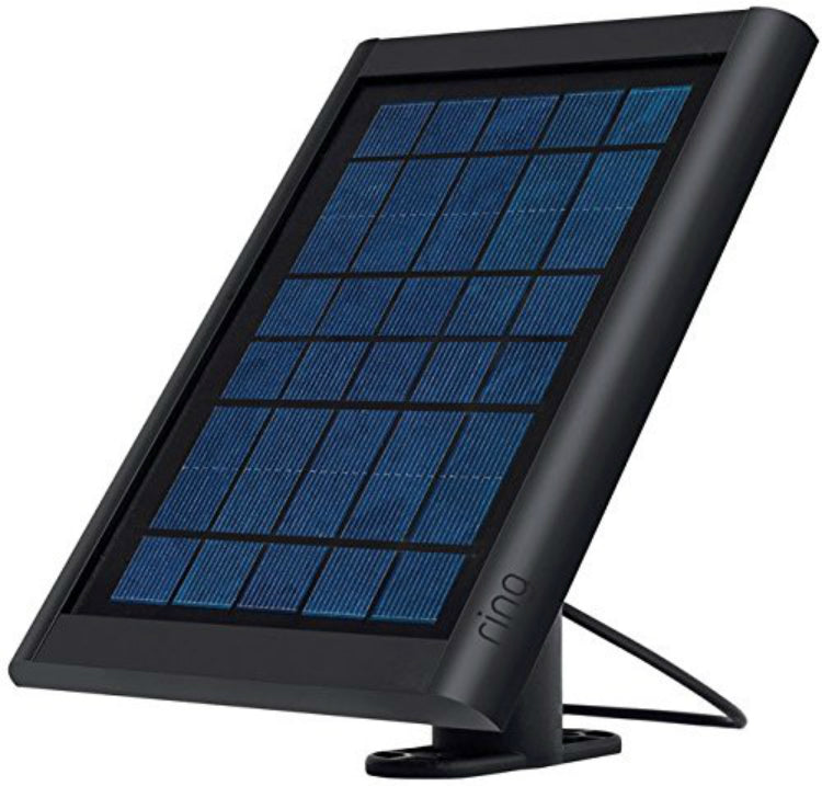 Ring 8ASPS7-BEN0 Spotlight Solar Panel for Stick Up Cam, Black, 2 Watts, 6 Volts
