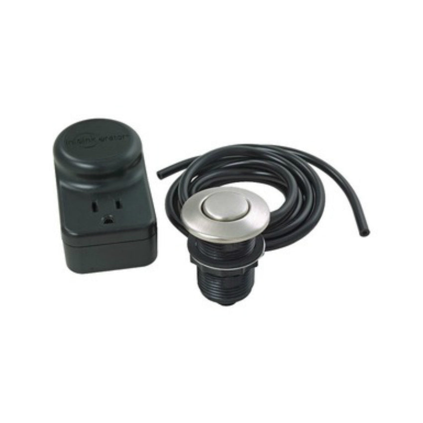 InSinkErator 76696A/78322 Single Outlet SinkTop Switch, Satin Nickel
