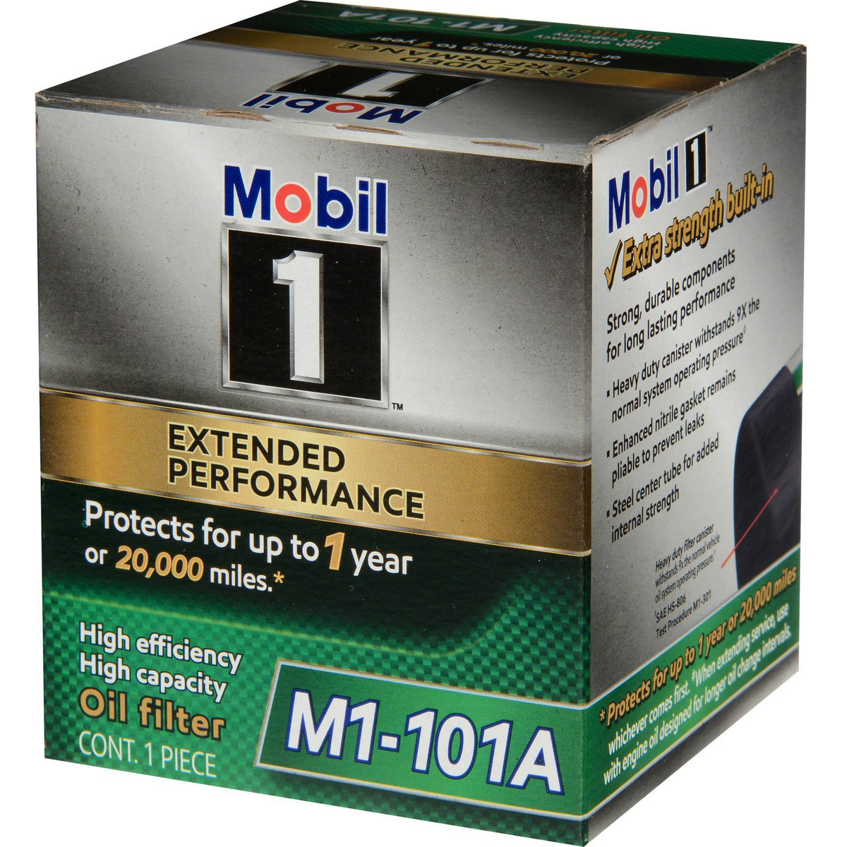 Mobil 1® M1-101A Extended Performance High Efficiency Oil Filter