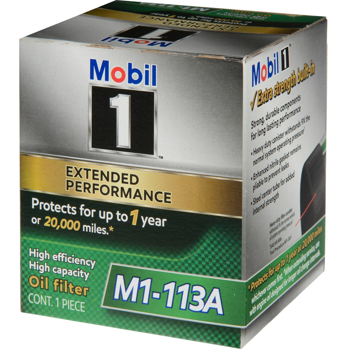 Mobil 1® M1-113A Extended Performance High Efficiency Oil Filter