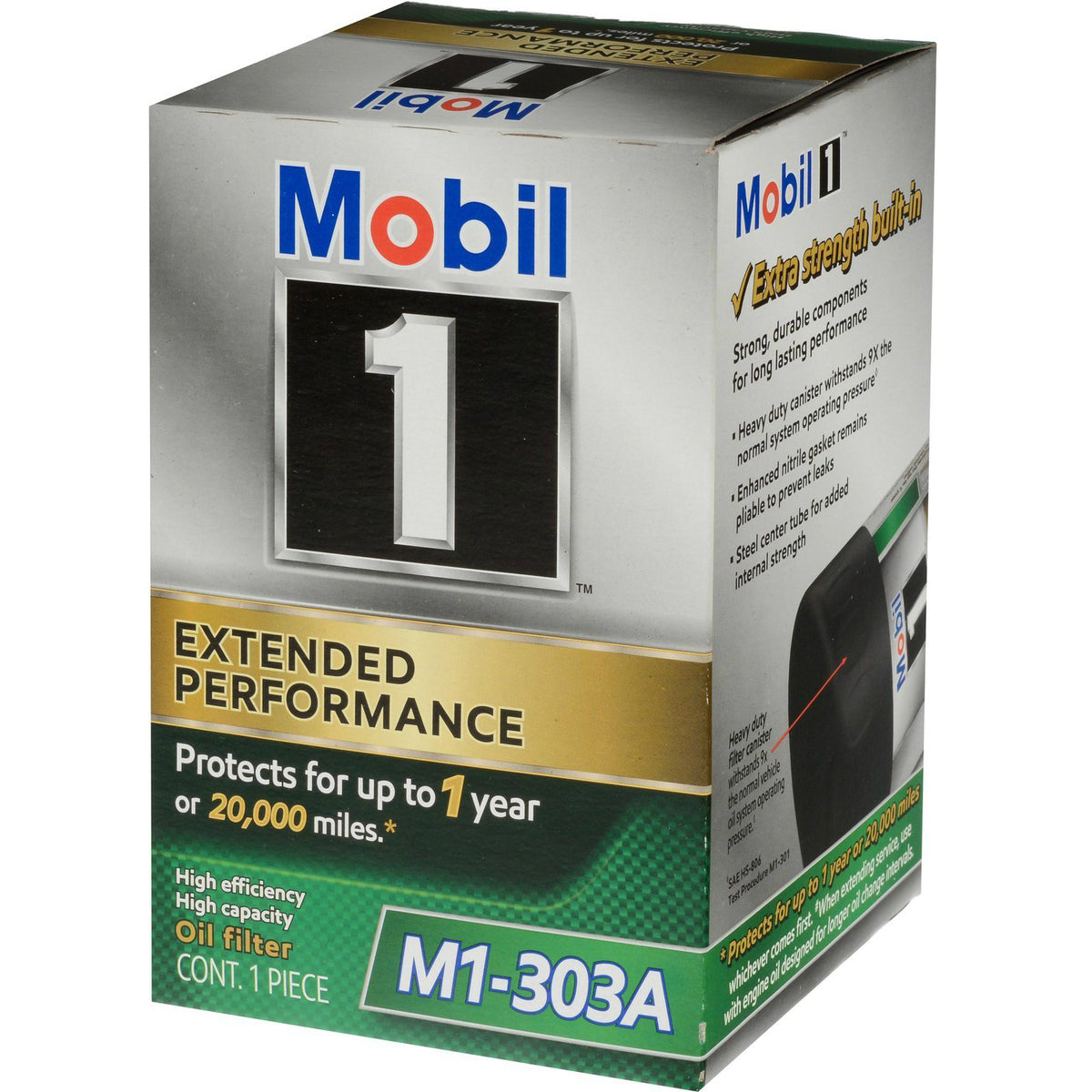 Mobil 1® M1-303A Extended Performance High Efficiency Oil Filter