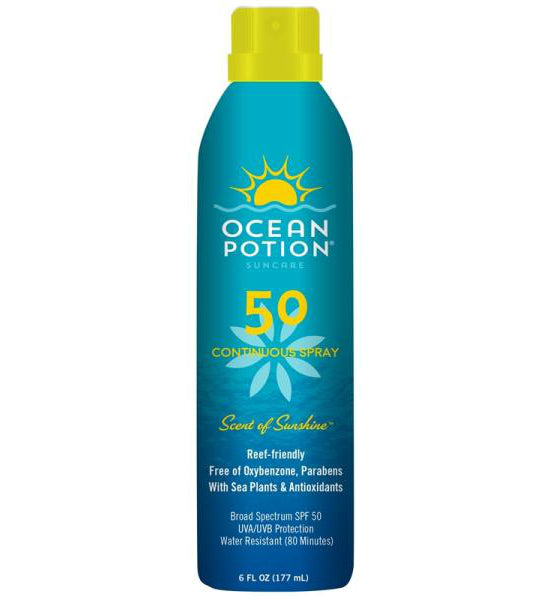 Ocean Potion 11440-400-DM06 Protect & Nourish Continuous Spray, SPF 50, 6 Oz
