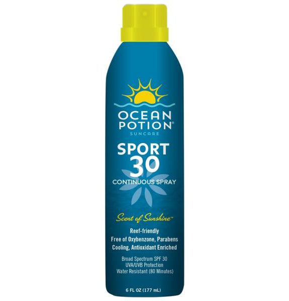 Ocean Potion 11605-600-DM06 Sport Cooling Continuous Spray, SPF 30, 6 Oz