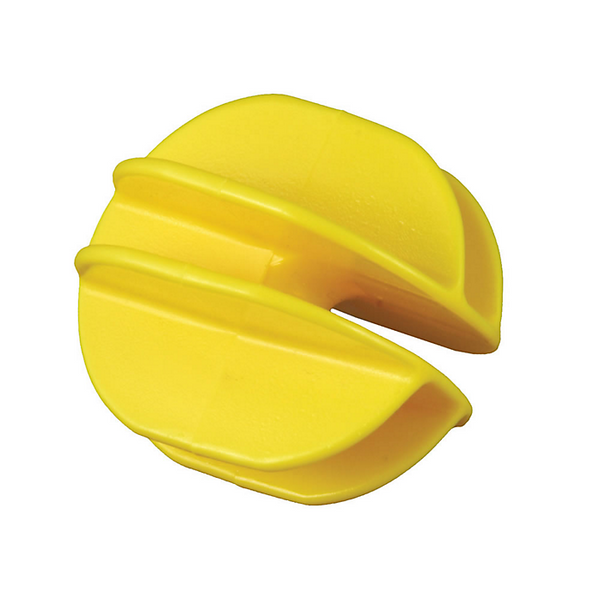 Red Snap'R ICY-RS Yellow Corner Post Insulator, Polyethylene